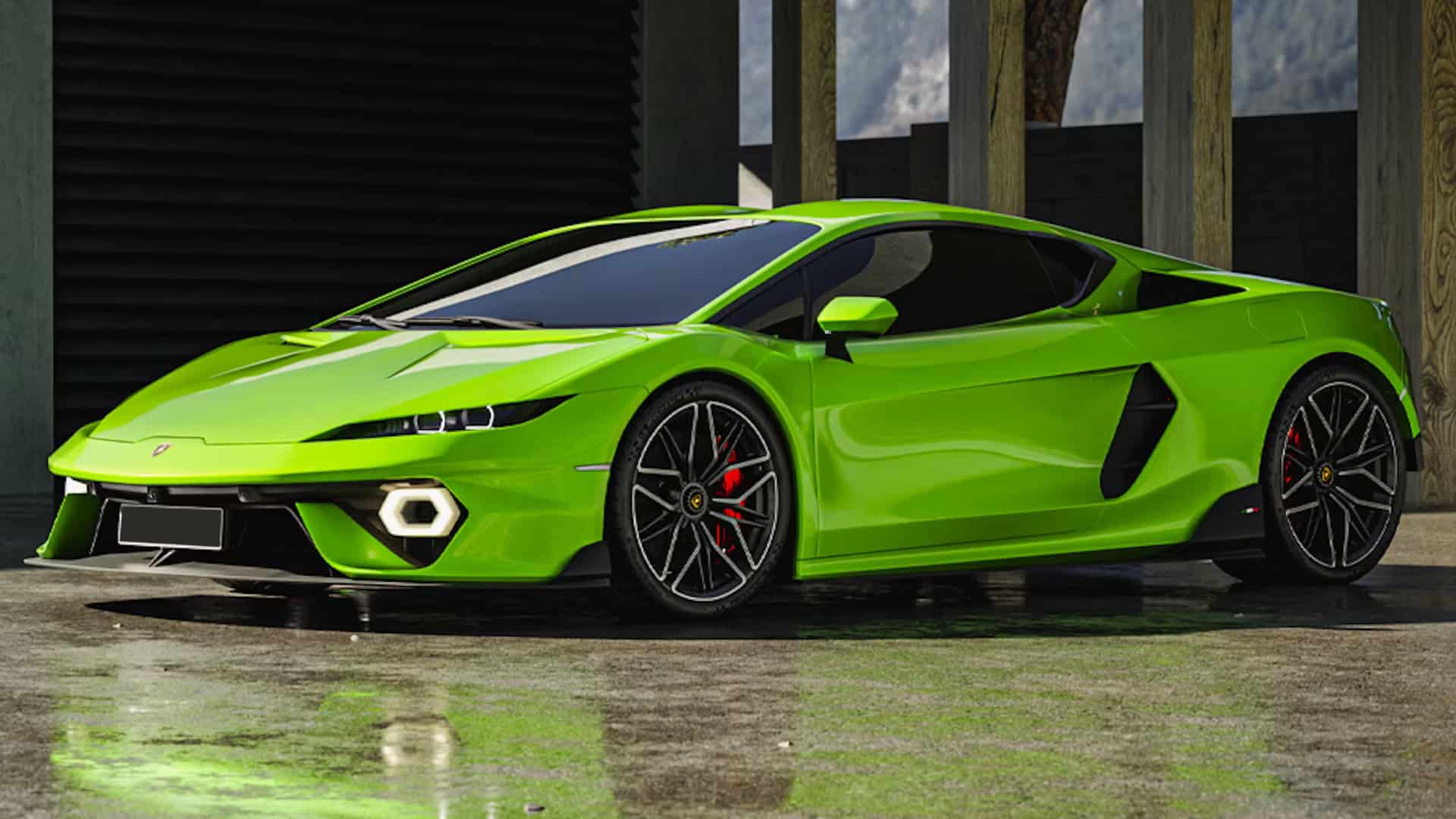 Lamborghini Temerario Front 3-Quarter