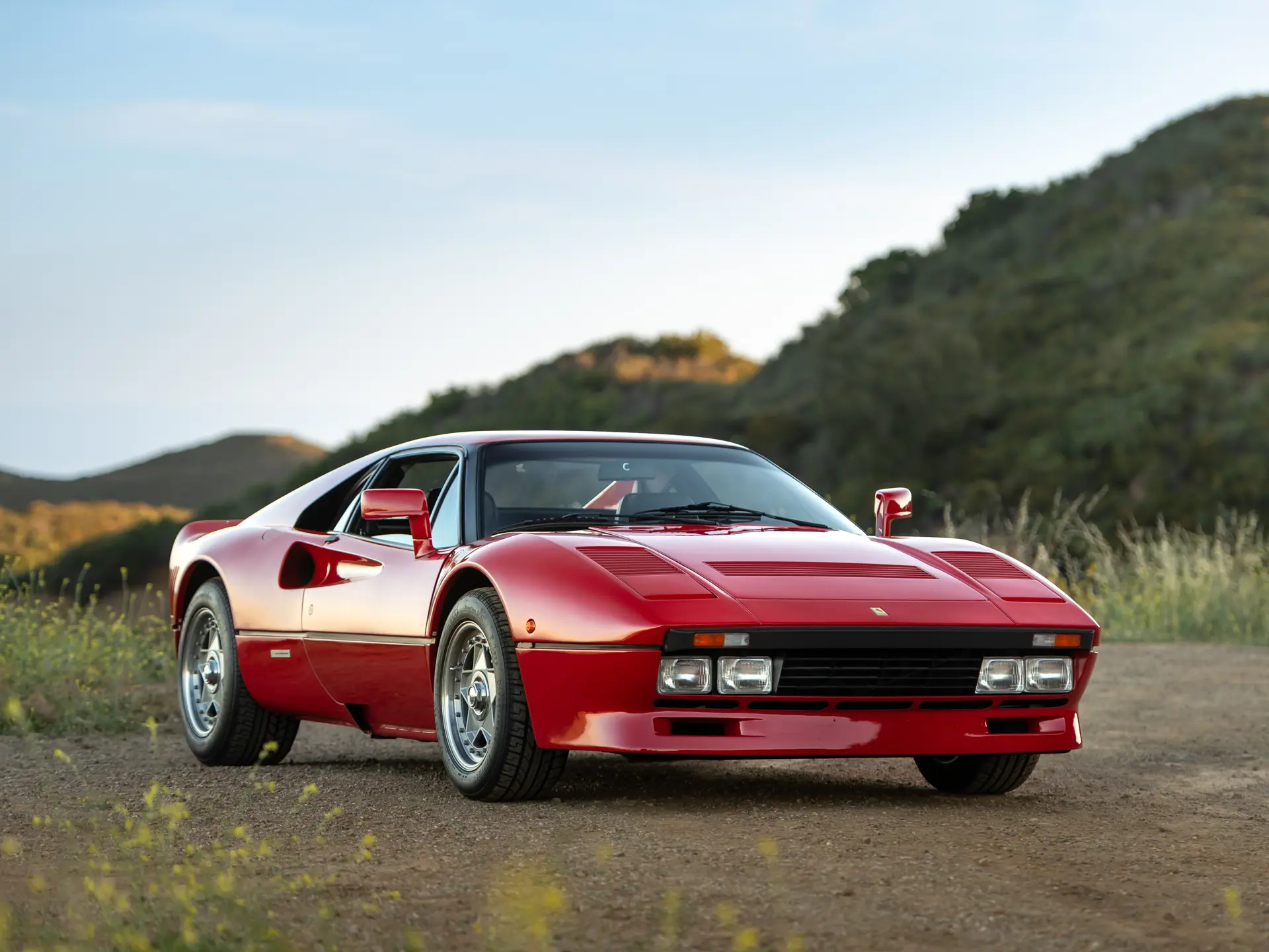 Front three-quarter view of a Ferrari 288 GTO